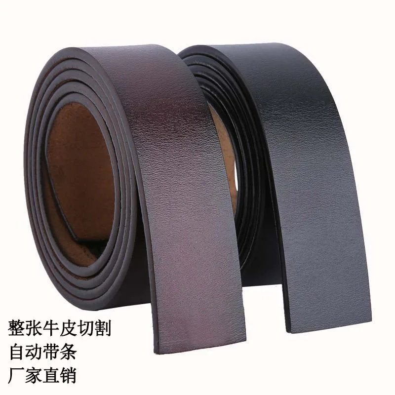 Новинка 2019 модный мужской ремень роскошный пояс из натуральной коровьей кожи с