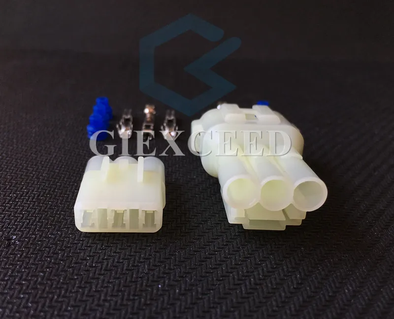 2 комплекта 3 контакта 6180-3451 6187-3801 HM 090 женский и мужской Электрический
