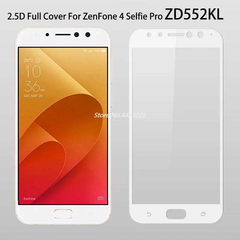 Защитное стекло ZD552KL, закаленное стекло для смартфона ASUA Zenfone 4, Selfie Pro, ZD552KL