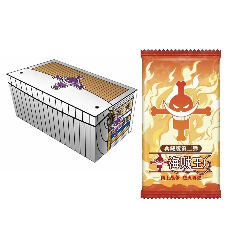 

2021 New Japanese Anime One Pieces Luffy Zoro Nami Usopp Franky Collections Card Game Battle Carte Trading Children Toy