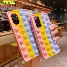 Pop Fidget Toys Case For Xiaomi Mi 9T 10T 11 11i 11X CC9 Poco X2 X3 M2 M3 F3 C3 Redmi Note 7 8 9 9S 10 10S K20 K30 K40 8A 9A 9C