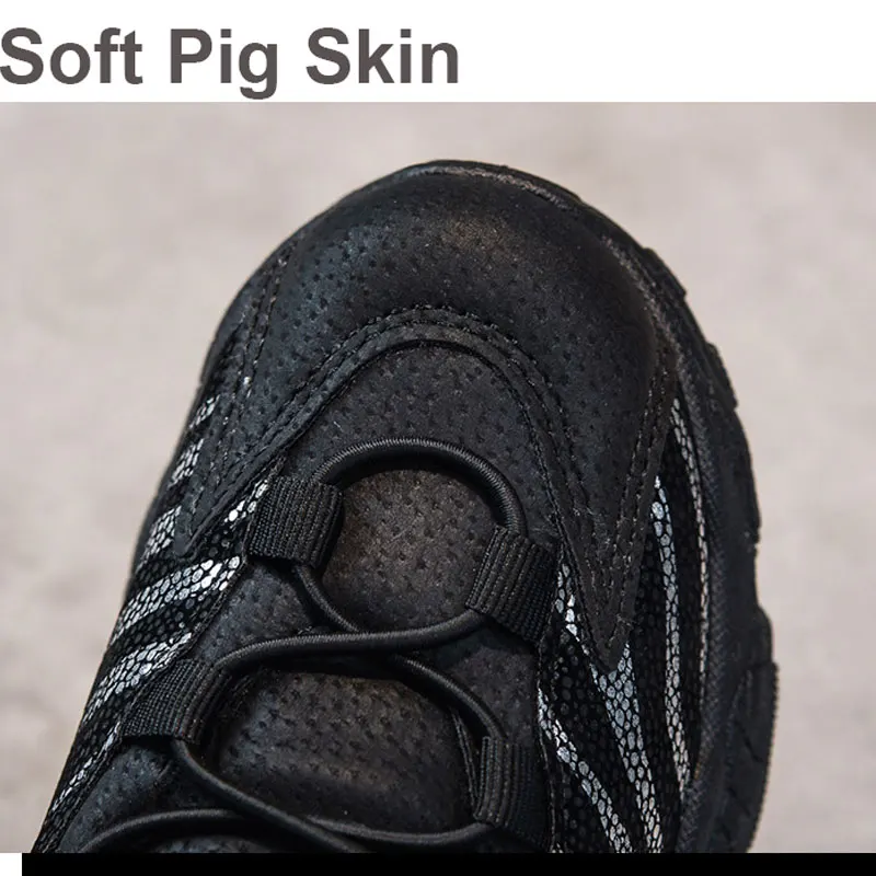 Новинка теплые спортивные ботинки для мальчиков и девочек кожаные бархатные