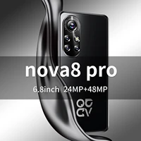 2021 global nova8 pro 6 8 inch 12512g mobile phone 11core 2448mp 6500mah 5g android11 qualcomm snapdragon 888