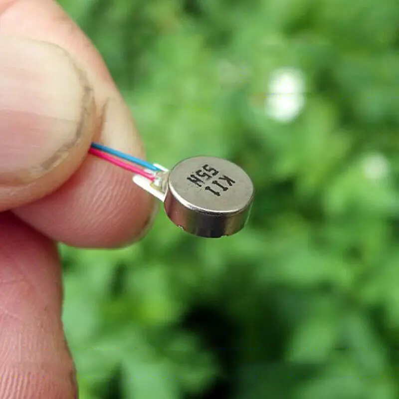 8mm*3.4mm DC 3V 3.7V Micro 8mm Round Motor Button Coin Type Vibration Vibrating Small Tiny Vibrator DIY Toy Massager | Строительство и