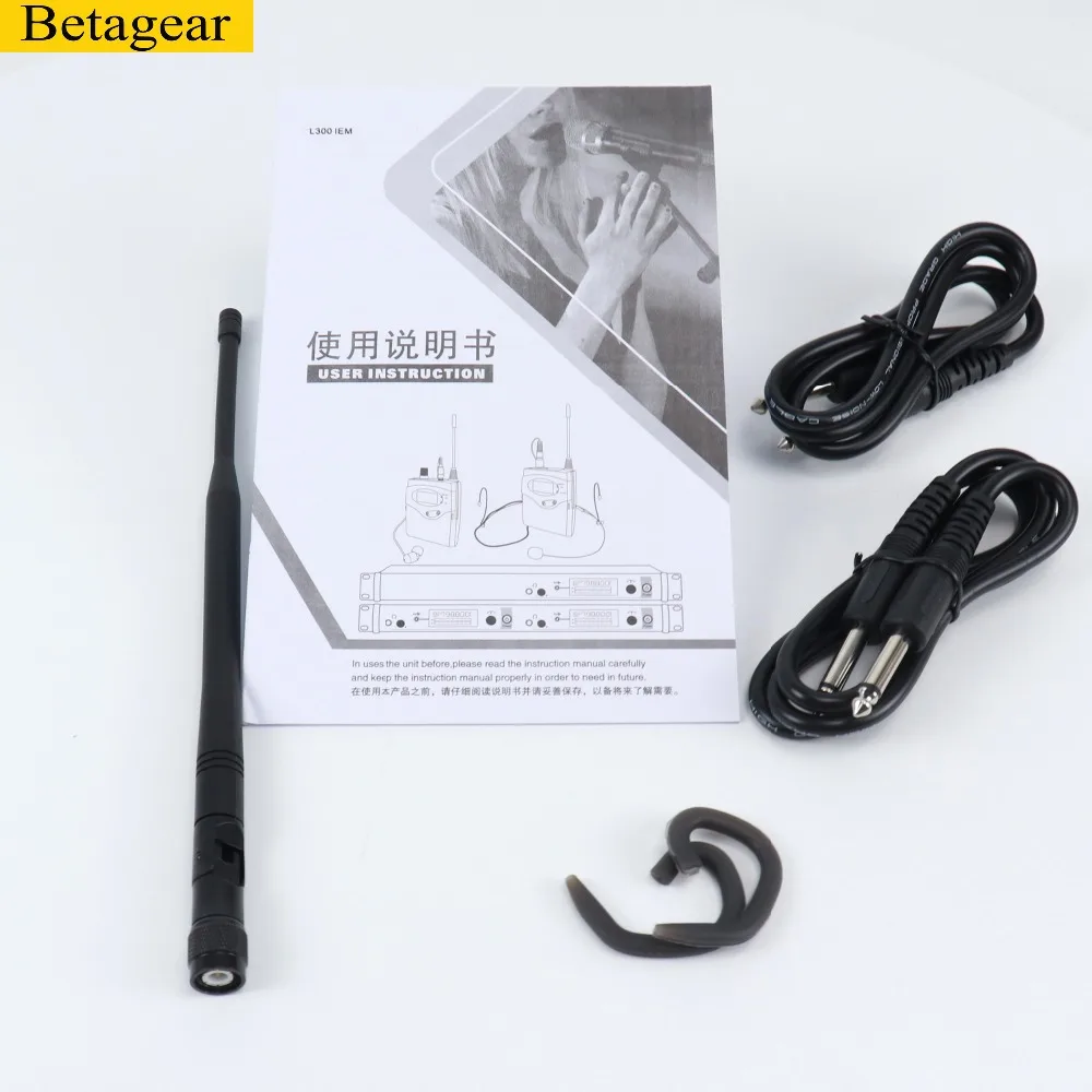 Betagear система передатчиков для сценических выступлений 300IEM G3 SR300 IEM персональный монитор беспроводная система в ухо монитор система аудио Профессиональный
