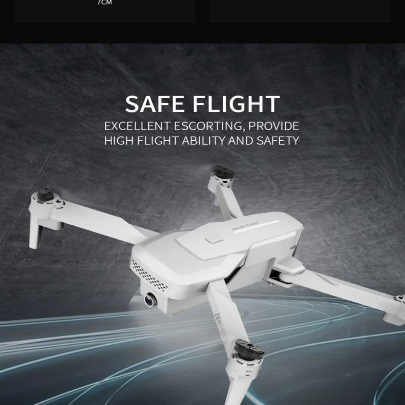 XS818 5G/4k HD Широкий формат GPS Складная мини Квадрокоптер с дистанционным