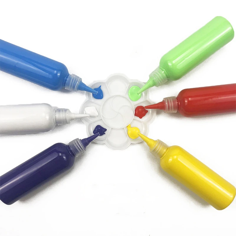 Профессиональная акриловая масляная краска 12 цветов Набор для творчества