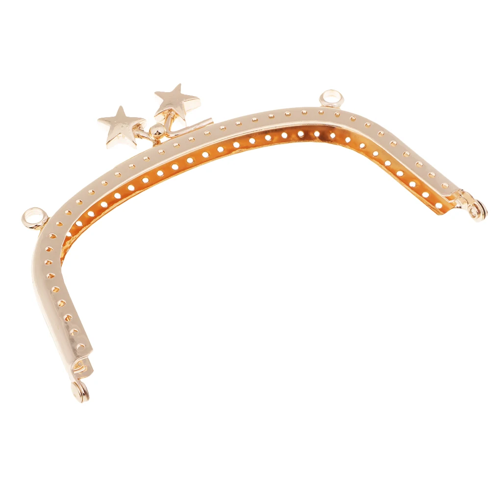 Сделай Сам кошелек ручка сумка для монет металлическая звезда форма поцелуй