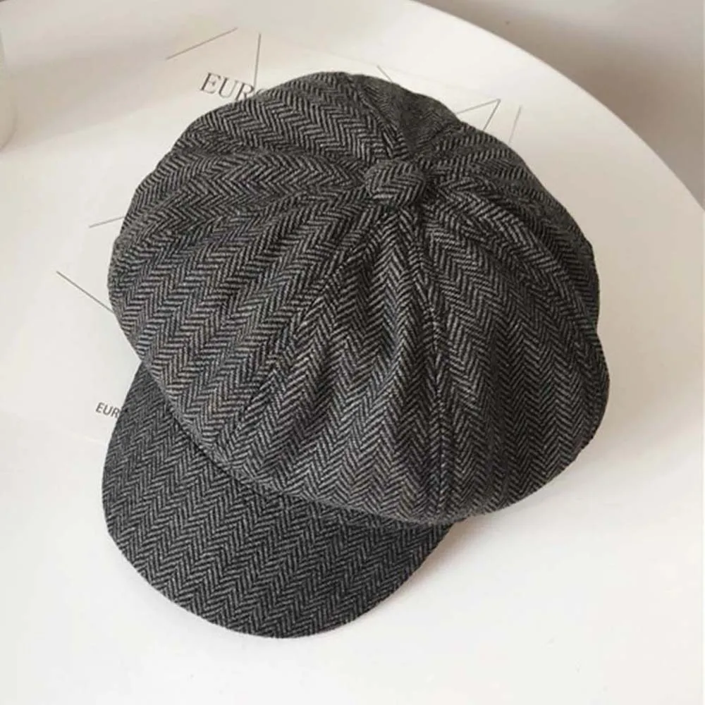 Кепка газетчика 2019 Новая мужская и женская кепка восьмиклинка восьмиугольная с