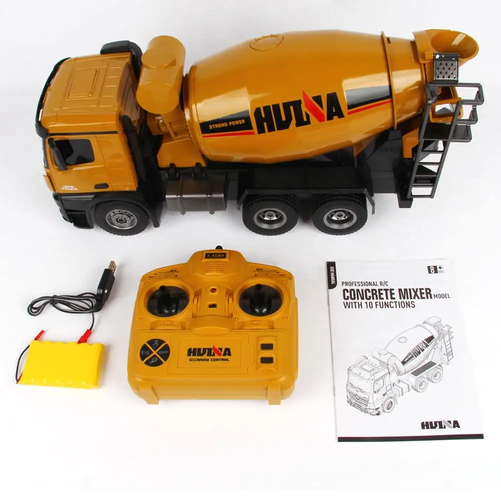 1/14 весы 10 каналов rc автомобиль Huina 1574 дистанционный пульт Бетономешалка