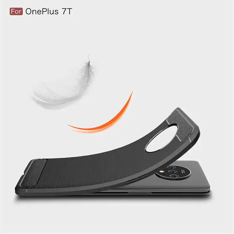 Mokoemi модный противоударный мягкий силиконовый чехол 6 55 &quotдля Oneplus 7T для телефона