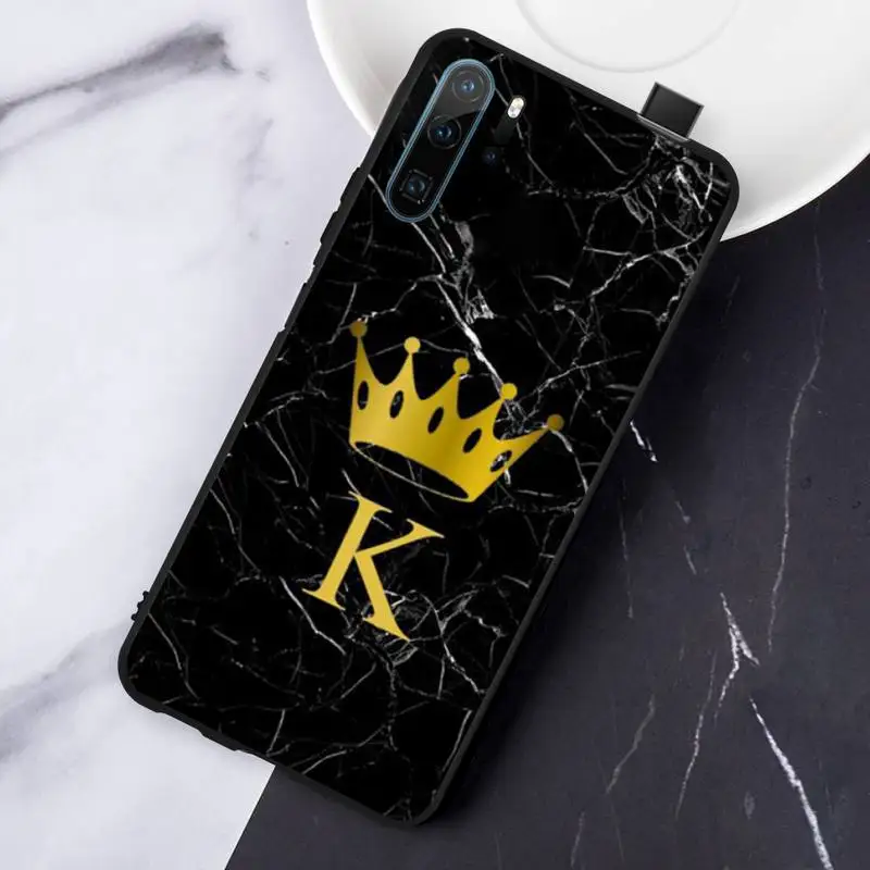 

Marble letters words Phone Case For Huawei honor Mate P 10 20 30 40 Pro 10i 9 10 20 8 x Lite
