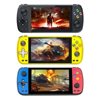 handheld game console 5 1inch hd screen game console ps5000 double video gaming player built in 3000 classic game for kids gift