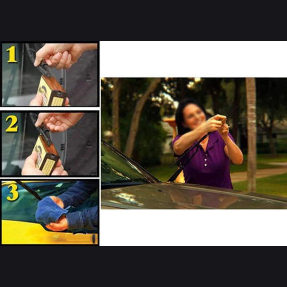 Щетка стеклоочистителя Автомобильная с 5 салфетками для очистки ветрового