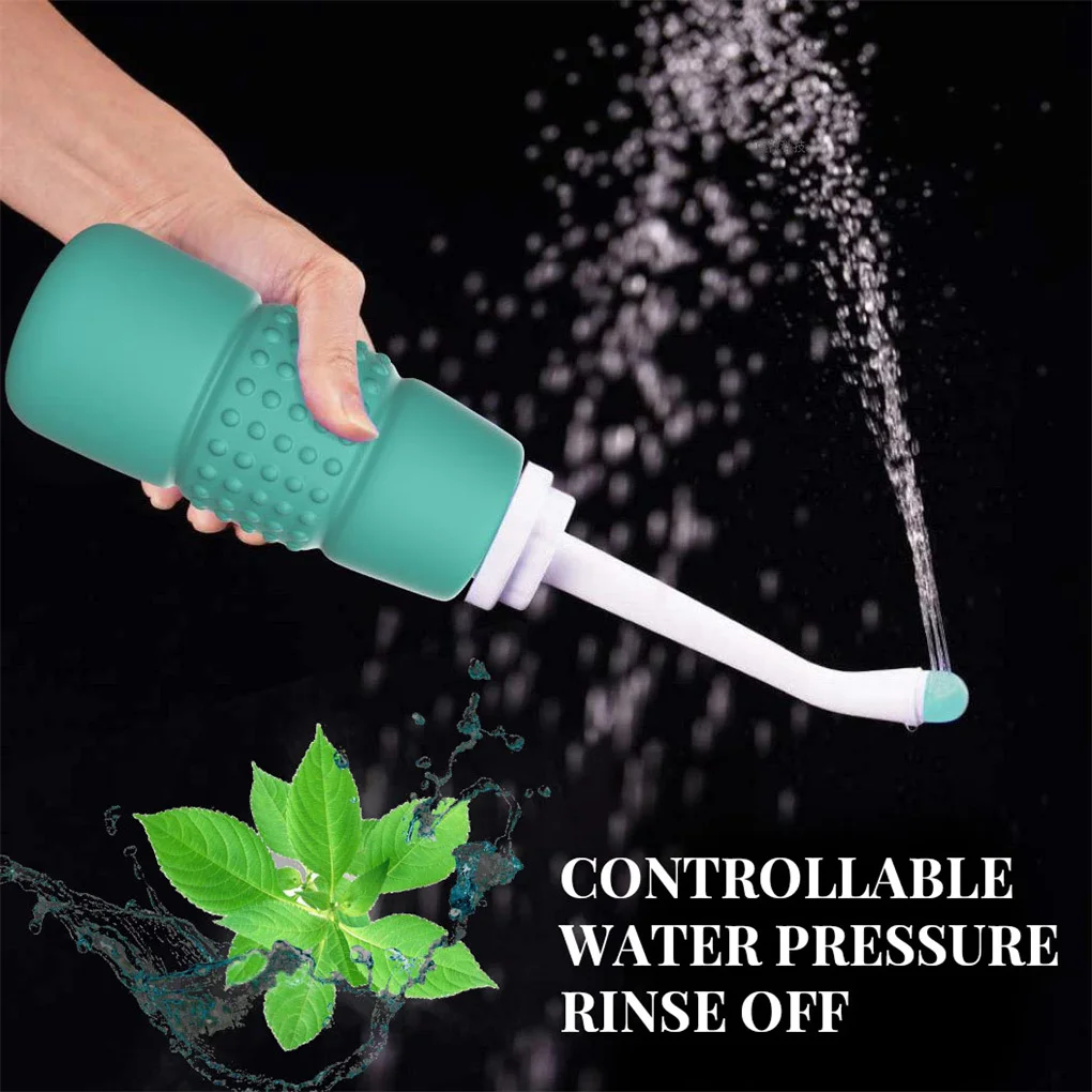 

350ml Hand Press Bidet Cleaner Portable Outdoor Bottle Packets Body Flusher Washing Personal Hygiene Cleaning Gadget Rinse