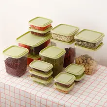 17 шт./компл. герметичный ящик для хранения еды Crisper кухни