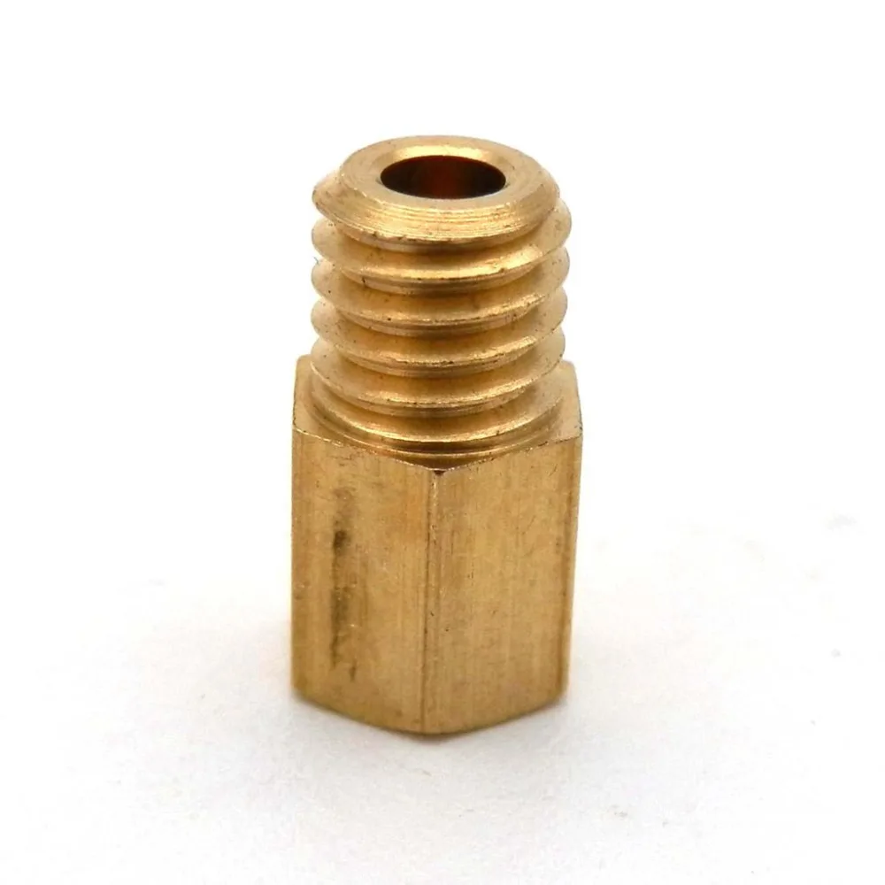 

Carburetter Brass Hex Type Main Jet 5.2mm Thread For MIKUNI VM/TM/TMX Carb Size 105 115 125 135 145 155 165 175 185 195
