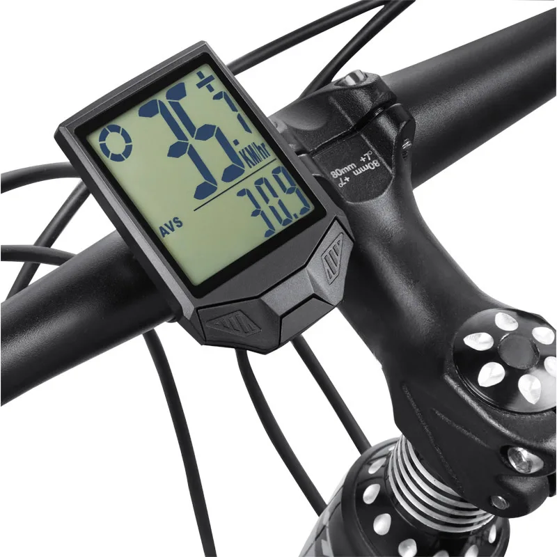 

Bike Computer Enabled Bicycle Computer Speedometer LCD Odometer Waterproof Backlight Cycling Stopwatch Riding Accessories Tool
