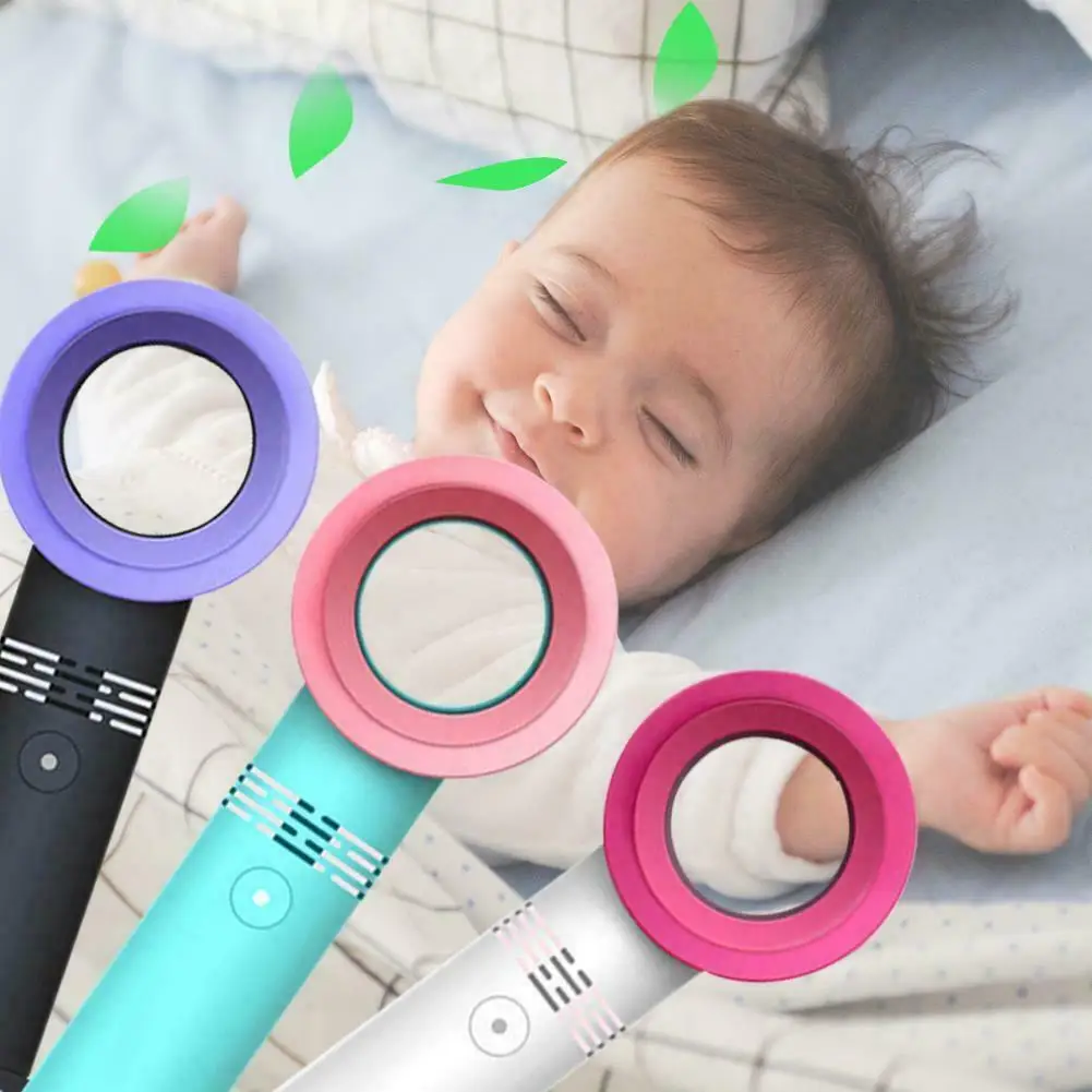 USB мини Персональный вентилятор охлаждения 3 скорости Портативный 360 ° Ручной кулер вентилятор внутренний перезаряжаемый мощный аккумулятор открытый офис