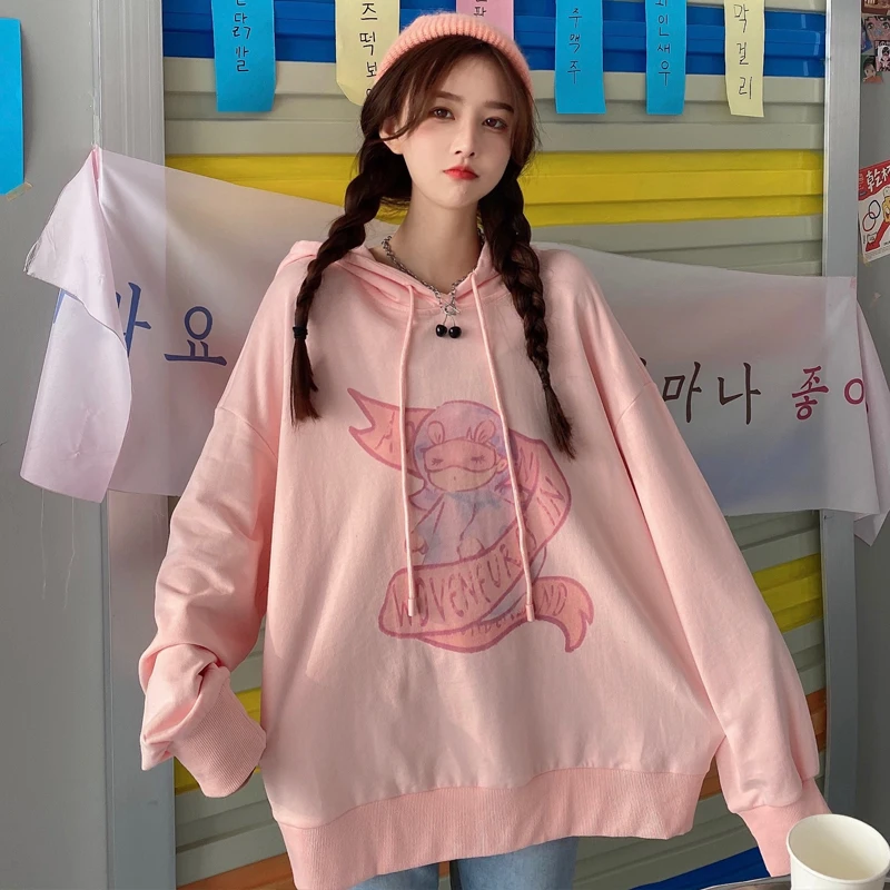 

Винтажный соленый свитер для женщин 2021 Свободный корейский модный стиль Ins простое BF тонкий шикарный топ в гонконгском стиле Ранняя весна