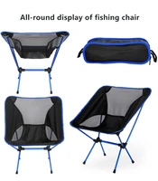 travel ultralight folding chair superhard high load outdoor camping chair portable chair hiking picnic seat fishing tools chair