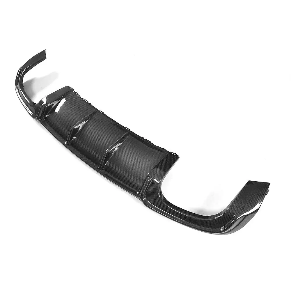 Углеродного волокна/FRP неокрашенное заднее крыло для губ спойлер, диффузор для Audi A3 Sline S3 седан 4 двери не A3 Стандартный стайлинга автомобилей