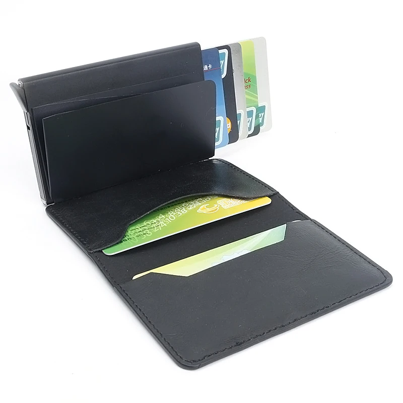 Держатель для кредитных карт Противоугонный RFID кошелек винтажный блокирующий