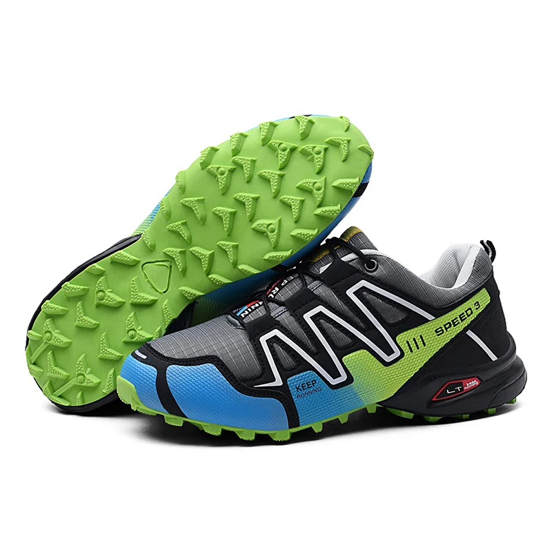 

Men Outdoor Hiking Shoes Desert Waterproof Work Safety Size 39-48 Anti-Slippery Tactical Mountain Boots Sneakers