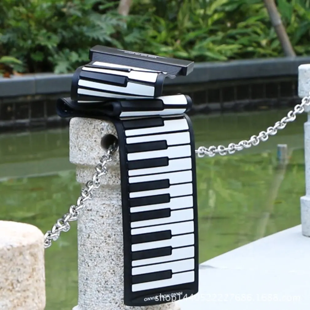 88 клавиш для ручного пианино утолщенная Профессиональная мягкая клавиатура