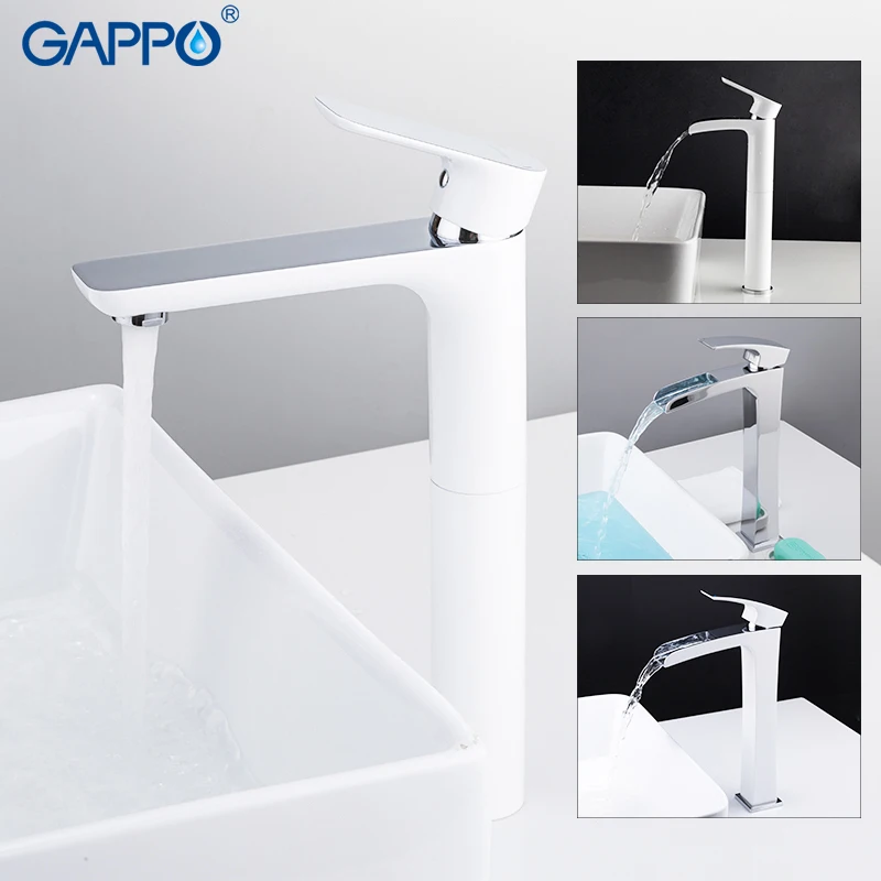 GAPPO смесители для раковины хромированный смеситель ванной комнаты водопроводный