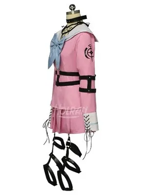 Danganronpa V3 убийства Harmony ирума Miu Косплэй костюм реквизит аниме игры Женские