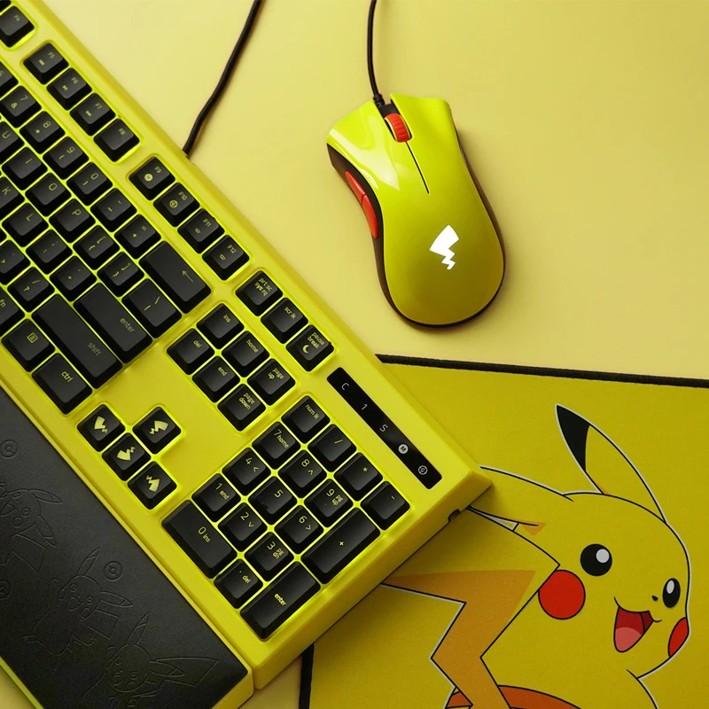 

Razer Pokemon Pikachu limited DeathAdder Essential Gaming Mouse + Mouse pad set