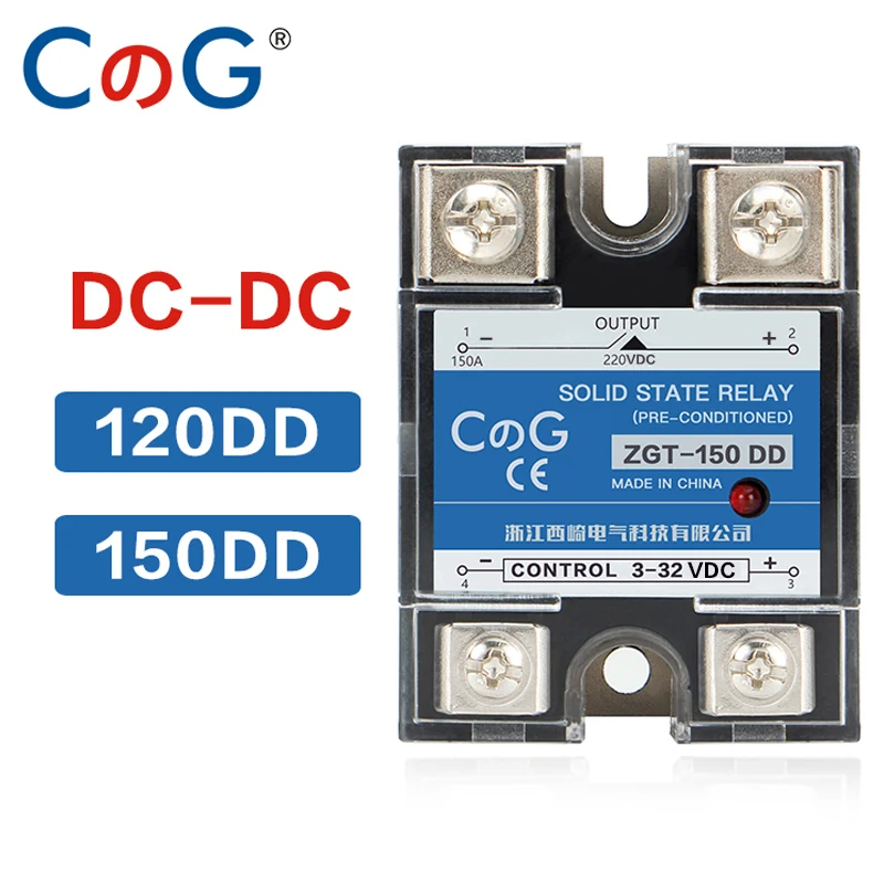 Однофазный однофазный радиатор переменного тока CG SSR 120DD 150DD 220 В 380 в 600 JGX с
