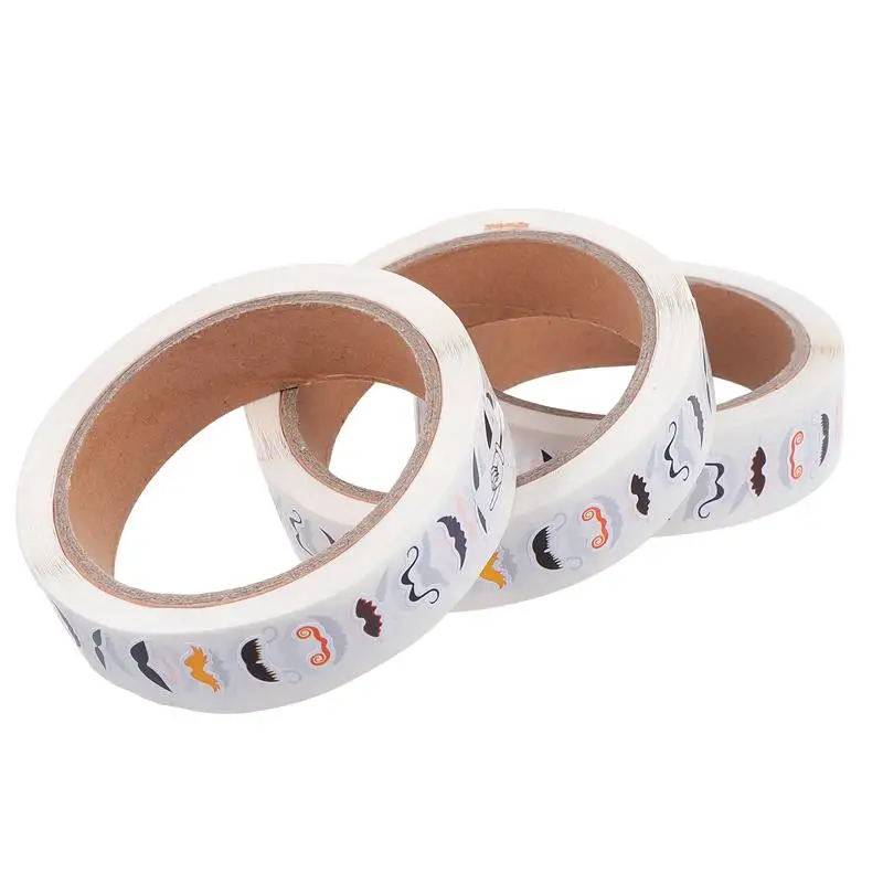 

3PCS Mustache Decal Sticker Lovely Mustache Decal Funny Mustache Decal