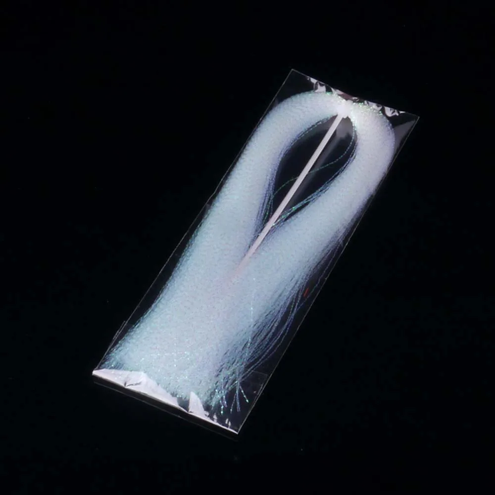 200 шт./пакет Хрустальная вспышка материал для завязывания мушек голографическая