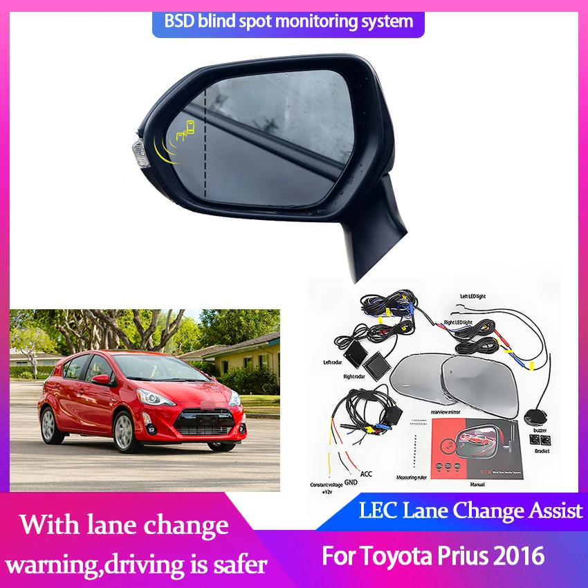 

Car BSA BSM BSD for Toyota Prius 2016 Blind Spot Radar Detection System Microwave Sensor Change Driving Reversing Radar Sensor
