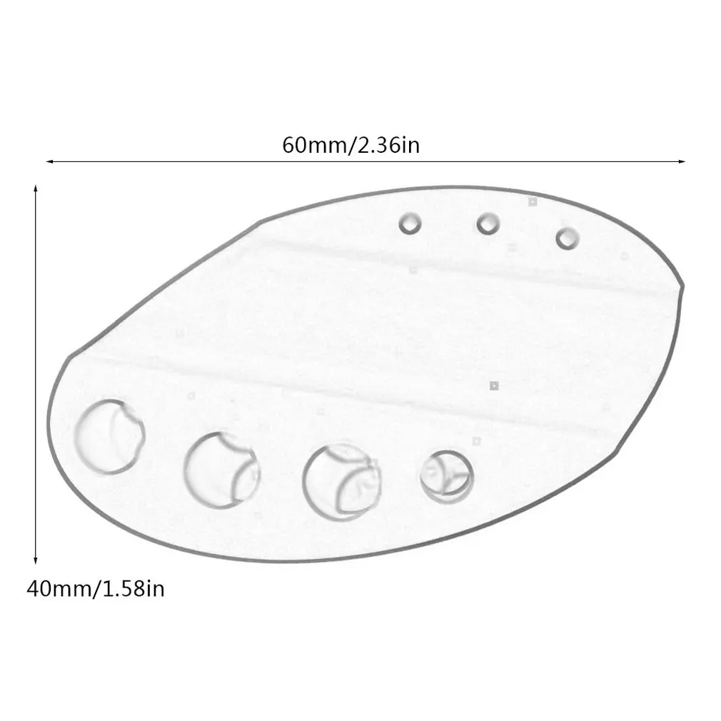 Инструмент для татуажа держатель ручки цветной силиконовая чашка лоток тату
