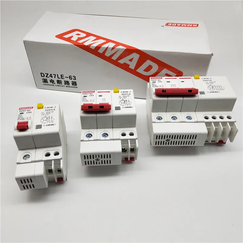 Z47LE 63 1P 2P 3P 4P 10A 16A 20A 25A 32A 40A 50A 63A остаточный ток прерыватель цепи при утечке на землю