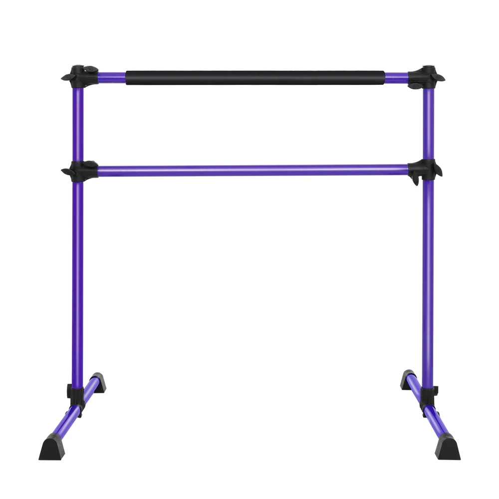 

Double-Decked Liftable Home Dance Studio Ballet Pole Yoga Stretching Fitness Dance Pole Purple
