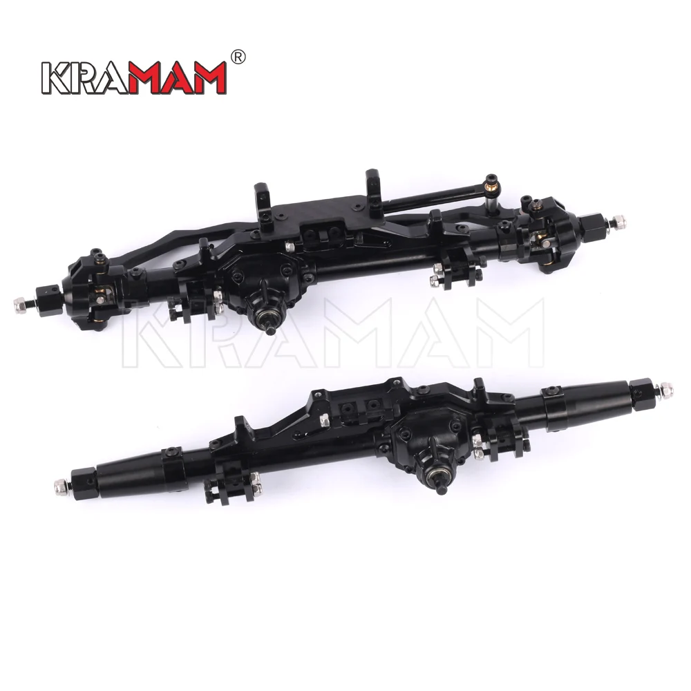 

1/10 RC Cars Complete Aluminum alloy Front Rear Axle for RC Crawler Axial WRAITH Rock Racer 90018 90045 RR10 90048 90053