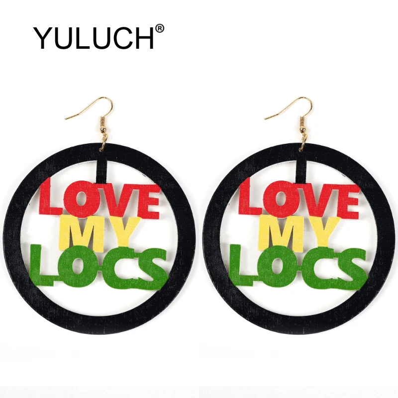 YULUCH Индивидуальные женские круглые серьги с большими подвесками модные