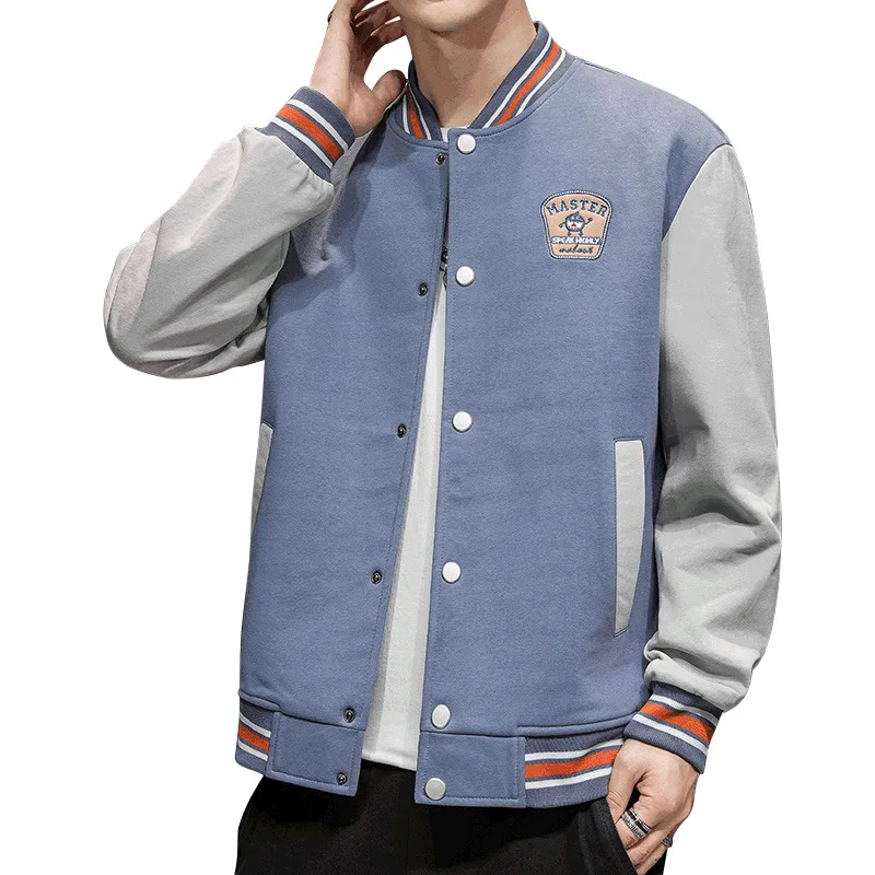

2021 Spring New Men Casual Thin Coat Jackets Korean Style Trendy Sports Casual Jacket AF-J163