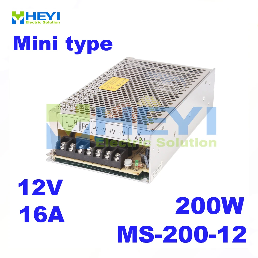 Новый товар! 200 Вт мини размер переменного тока в постоянный ток одиночный