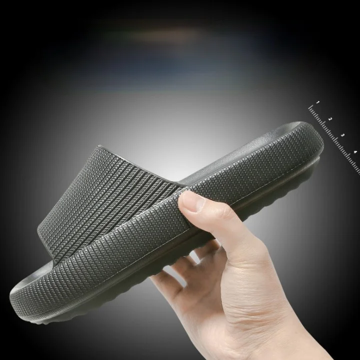 

New Thicker Comfortable Slippers for MenAnd Women Home BathroomBath CoupleThick Bottom Sandals and Summer Wear
