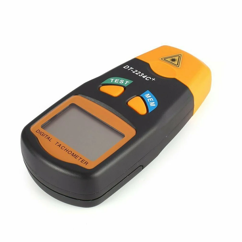 

DT2234C+ LCD Digital Mini Non-Contact Photo Tachometer RPM Speed Tester