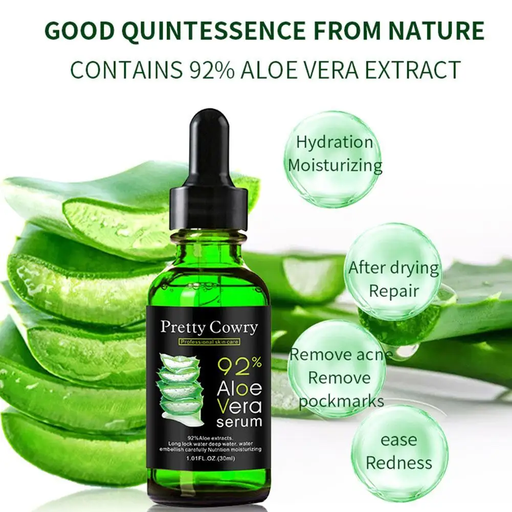 

New Series Aloealoe Vera Essence Moisturizing Soothing Liquid Firming Soothing Repair Face Essence Antiaging Skin Care Product