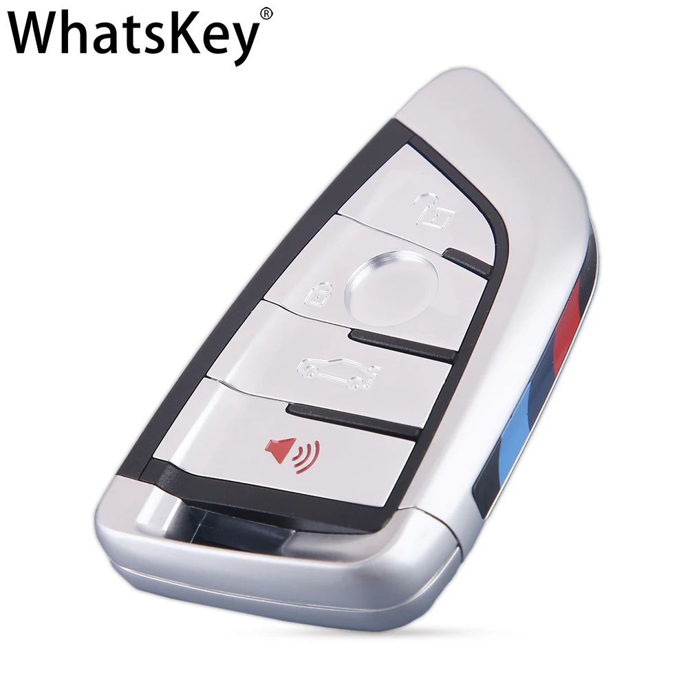 Новый чехол для смарт карты WhatsKey BMW серии 3/5/7 X1 X3 X5 X6 G30 G20 F48 F10 F22 F30 дистанционного