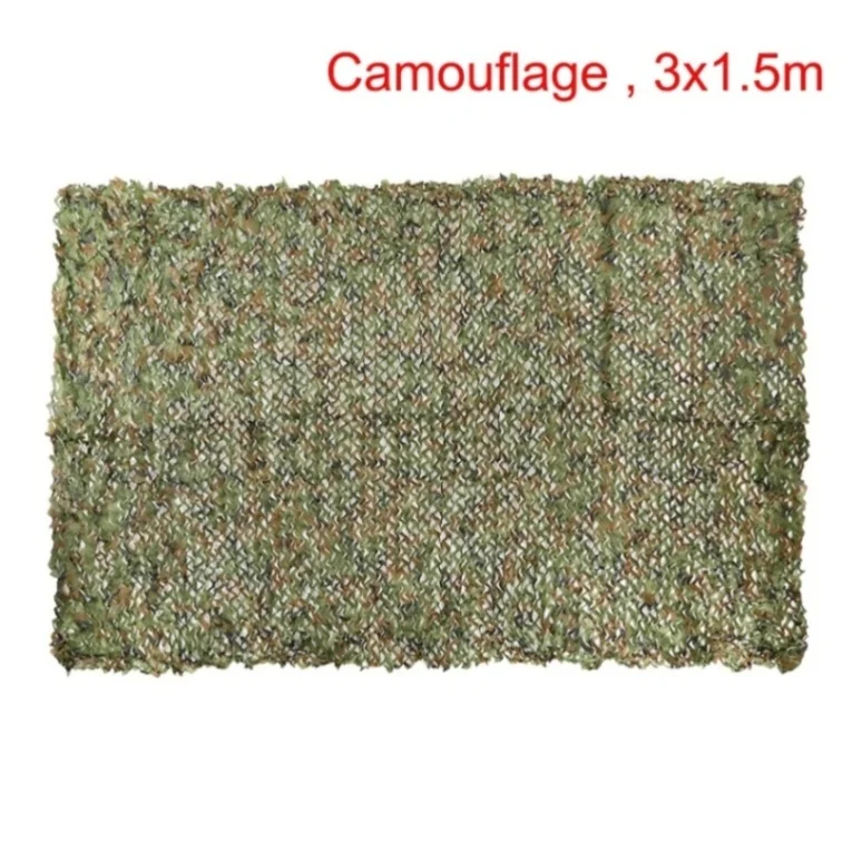 Camouflage 3x1.5m Походная камуфляжная охотничья Военная камуфляжная сетка лесная армейская тренировочная камуфляжная сетка Чехлы для наблюдения за птицами палатка - Цвет: Camouflage 3x1.5m