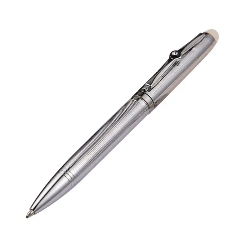 

Luxury Metal Rotary Ballpoint Pen Business Signature Rollerball Business School Office Supplies Stationery Writing Tool K3KB