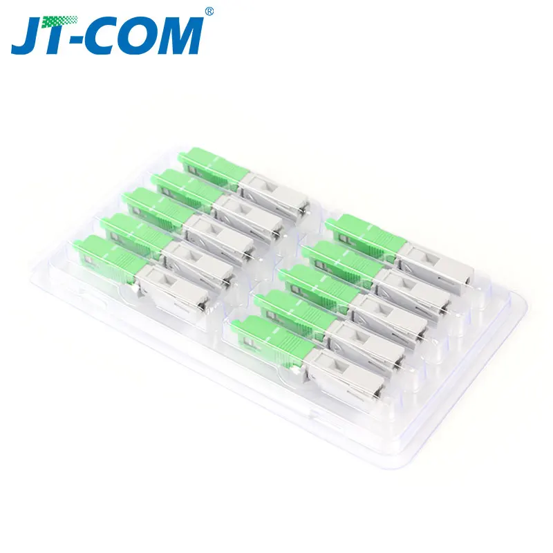 Совершенно новый волоконно оптический Быстрый Соединитель FTTH SC APC Одномодовый SM